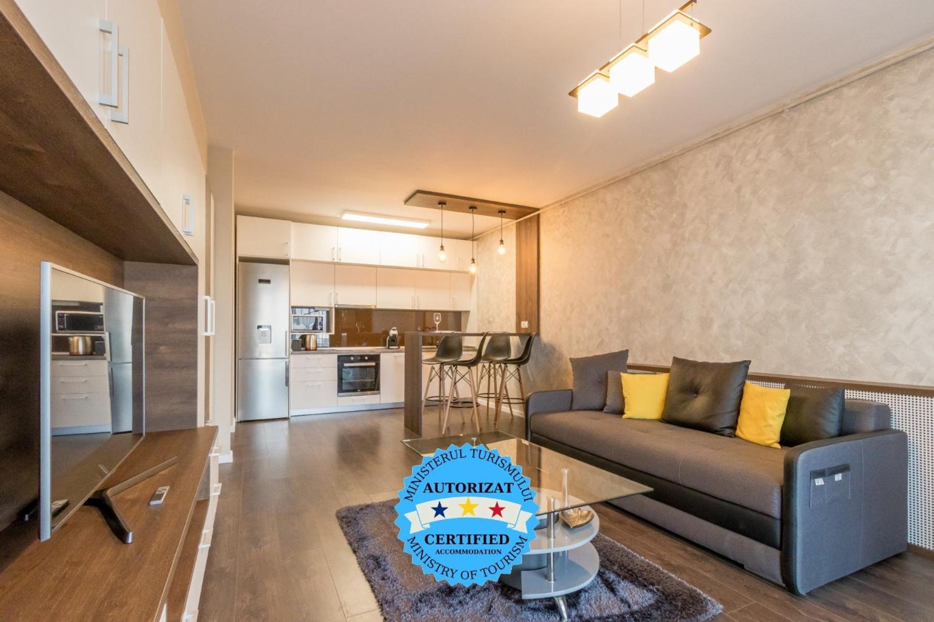 Modern Downtown Apartment Cluj-Napoca Luaran gambar